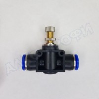 Быстросъем игольчатый кран 10мм