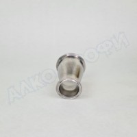 Переходник кламп-кламп 1,5" - 2"