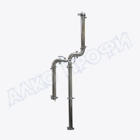 Самогонный аппарат ПРОИЗВОДИТЕЛЬ 2.0 на кубе ЛЮКС 36л