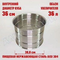 Увеличитель для куба с внутренним диаметром 36см на 36л 36х36см