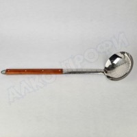 Половник с деревянной ручкой 64см